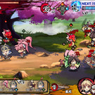 幻想戦姫の戦闘画面