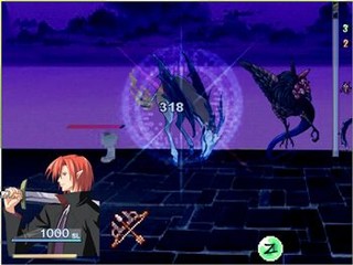 黎明の闇のゲーム画面「戦闘画面」