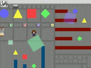 モモの幻想世界のゲーム画面「おしゃれな世界で謎解き」