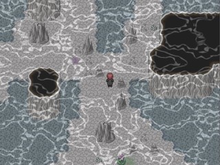 黎明の闇のゲーム画面「フィールド画面」