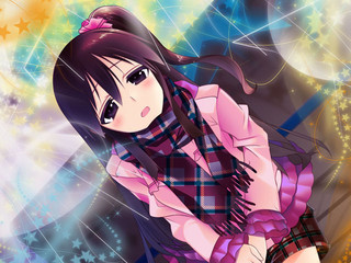 恋には落ちても、受験には落ちないんだからねっ！のゲーム画面「理系女子にしてクラスのアイドル、葵」
