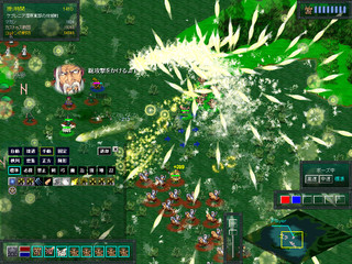 LostTechnologyのゲーム画面「綺麗なエフェクトが戦場を演出！」