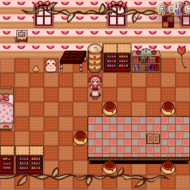 幻想乙女のおかしな隠れ家のイメージ-お菓子の家