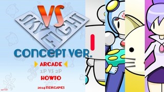 VS SKY FIGHT -concept ver.-のゲーム画面「スクリーンショット1」
