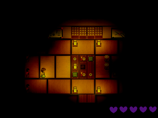 ～呪目～jumoku 怨のゲーム画面「日本家屋の一室」