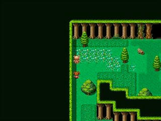 不思議な夢のリアルのゲーム画面「脱出シーン03　森の入り口」