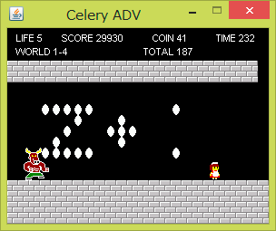 CeleryAdventureのゲーム画面「ボス戦」