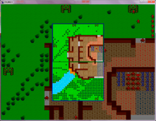 反乱軍記2のゲーム画面「「地図」画面」