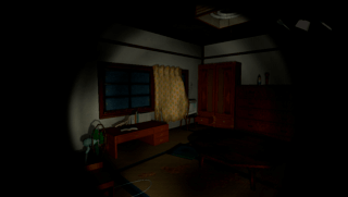 厄村-Yakuson-のゲーム画面「廃村に残った家屋」