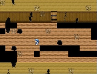 ブラッデンマーヘンのゲーム画面「不気味な部屋」