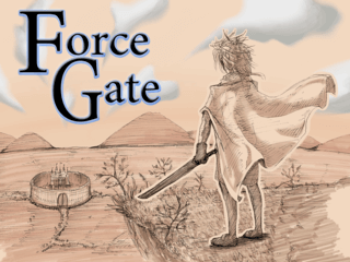Force Gate ～絆～のゲーム画面「タイトル画面」