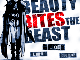 BEAUTY BITES THE BEASTのゲーム画面「タイトル画面。」