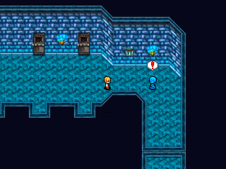 グリム・ディエムの冒険録 あるいは忘れられた海の底でのゲーム画面「冒険の始まりは船の上から」