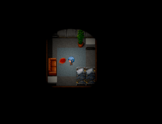乱調忿懣のゲーム画面「なんだこの地下室は！？」
