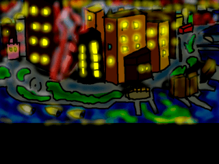 バッドキャットシティ３　～さらば、Bad cat city！～のゲーム画面「眠らない街の誕生祭」