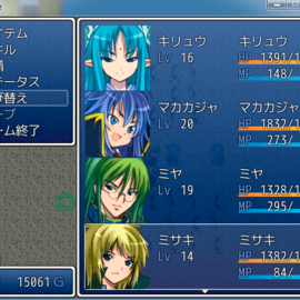 メインキャラ画面その２