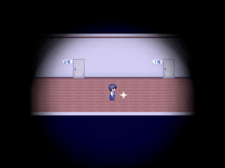 DOORのゲーム画面「基本的に暗いです」