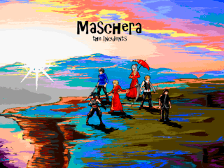 Maschera　-the Incidents-のゲーム画面「オープニング演出２」