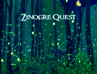 Zinogre Quest　(MAC版)のゲーム画面「タイトル画面」
