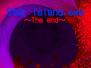 Star Island.exe ～The End～のゲーム画面「タイトル画面」