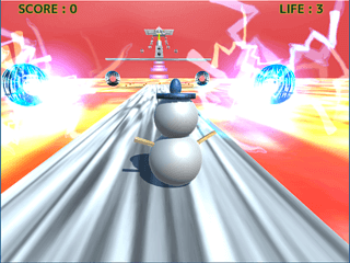 Stairsのゲーム画面「タイトル画面」