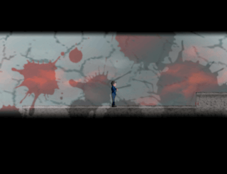 MatsuBarrage コーラの謎のゲーム画面「ダメージを受けると、視界が悪くなる。」