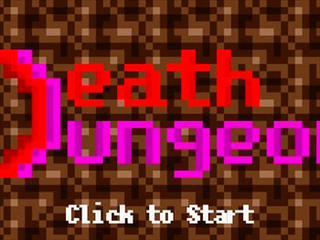 Death Dungeonのゲーム画面「タイトル画面」