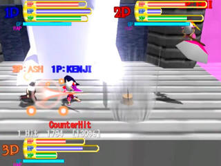 ドキドキ玉子王国　OnLine Battleのゲーム画面「オンライン対戦3人用時：新キャラクター「 ユキネ( 忍者 ) 」」