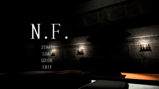N.F.のゲーム画面「スタート画面」