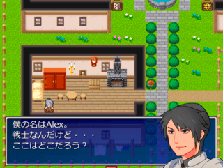 Inuha Questのゲーム画面「ストーリー進行の様子」