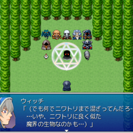 凶暴なモンスターを召喚した事で物語が動きます