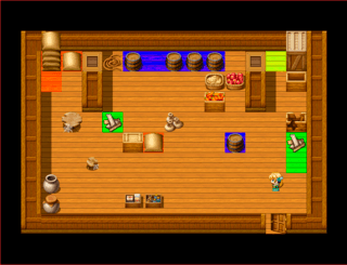 倉庫整理と勇者のゲーム画面「倉庫整理ステージ１」