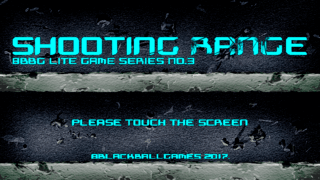 SHOOTING RANGE（win版）のゲーム画面「タイトル画面。」