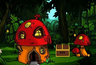 Nsr Mushroom Land Escapeのゲーム画面「Nsr Mushroom Land Escape」