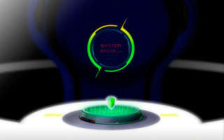 PROTOCOLのゲーム画面「ひとつの想いが、稀代な光と出逢い導かれてゆく」