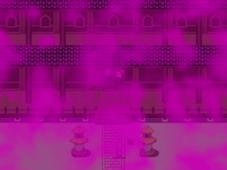 転生寺のゲーム画面「禍々しい寺の奥には…」