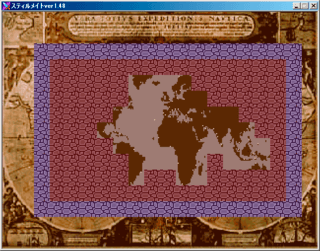 スティルメイトのゲーム画面「世界各地を巡ろう」