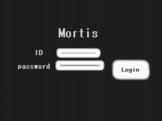 Mortisのゲーム画面「タイトル画面です」