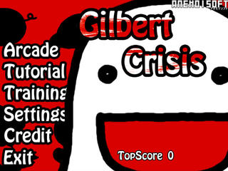 Gilbert Crisisのゲーム画面「タイトル」