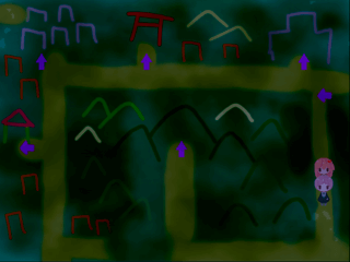 Mortisのゲーム画面「全体マップ」