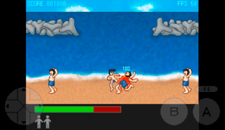 海男事故のゲーム画面「こんな感じのゲームです」