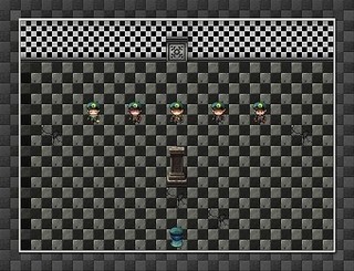 ハイガトのゲーム画面「タイトル画面」