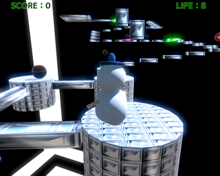 Stairsのゲーム画面「タイトル画面」