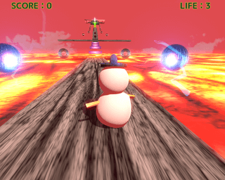 Stairsのゲーム画面「タイトル画面」