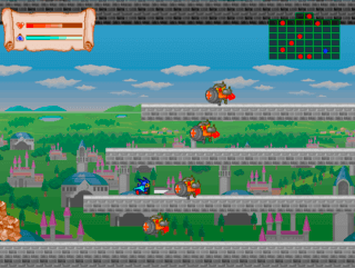 ラスボスの迷宮ver1.09のゲーム画面「楽しんでね」