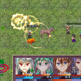 戦闘はリアルタイムで進行し、アクション性が高い