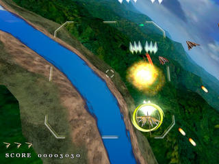 オオツルギ2のゲーム画面「前後左右へ移動するモードにも切り替えられる」