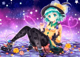 【スマホ対応!】太鼓風リズムゲーム 東方 紅玉の鎮魂歌のゲーム画面「東方人気キャラが書下ろしイラストで登場!」
