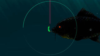 I:ROBOT trialのゲーム画面「釣り」