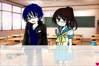Hello suicideのゲーム画面「*タイトル画面」